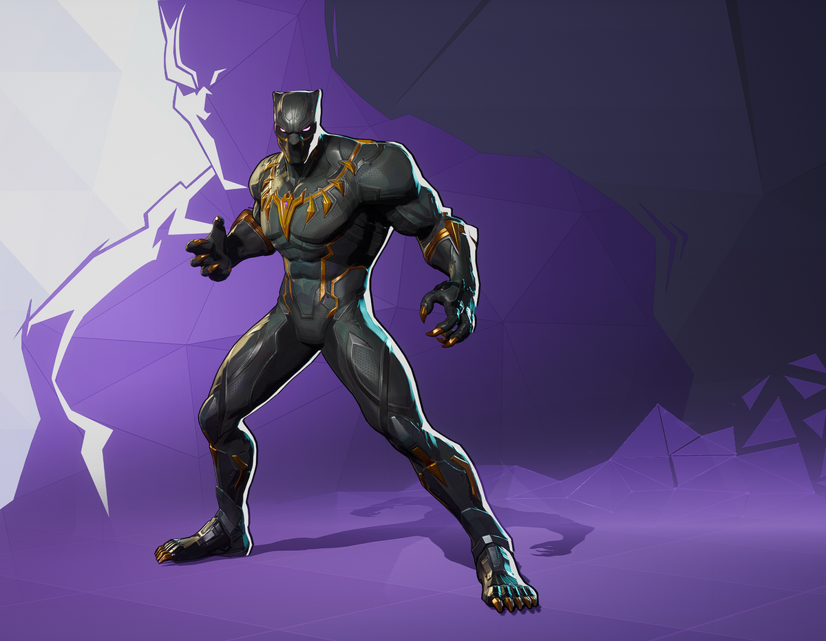 Sprite del personaggio Black Panther su Marvel Rivals