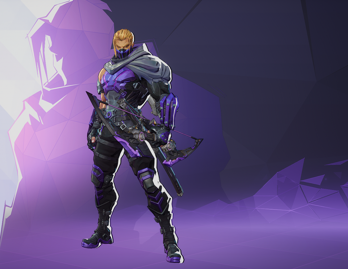 Sprite del personaggio Hawkeye su Marvel Rivals