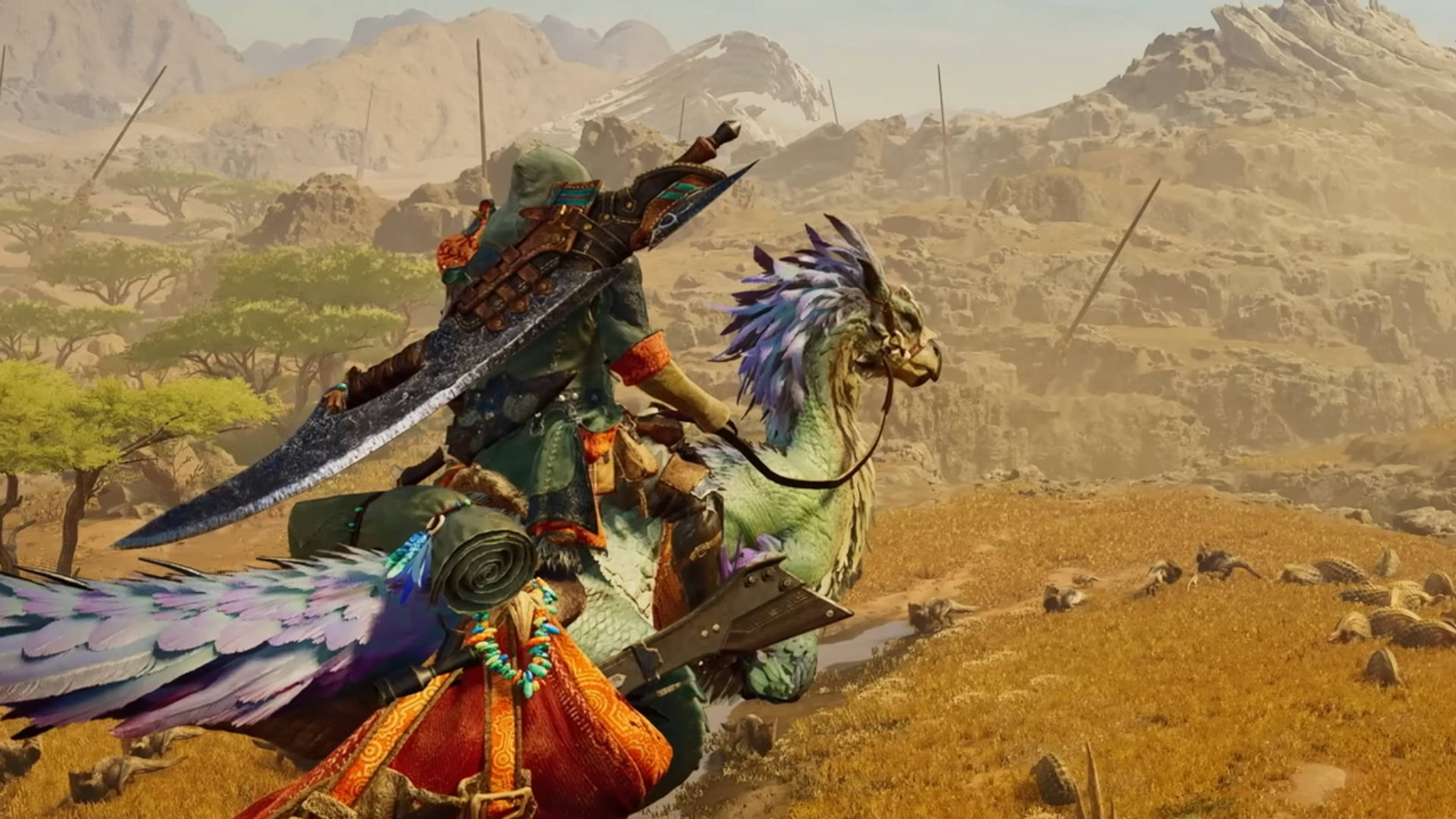 Panorama sulla nuova mappa di Monster Hunter Wilds