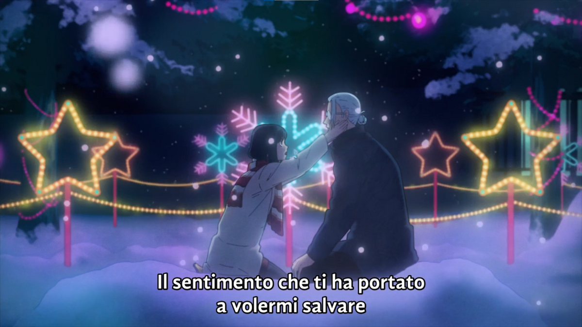 Una scena del passato di Aoi e Taro.