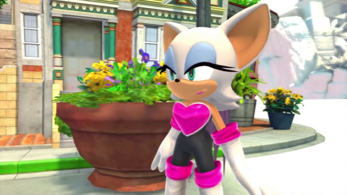 Rouge, dal videogioco di Sonic.