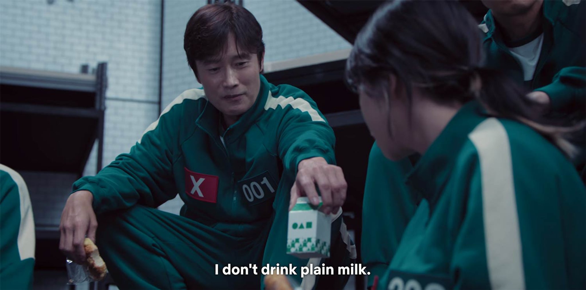 Il Front Man in una scena di Squid Game 2.