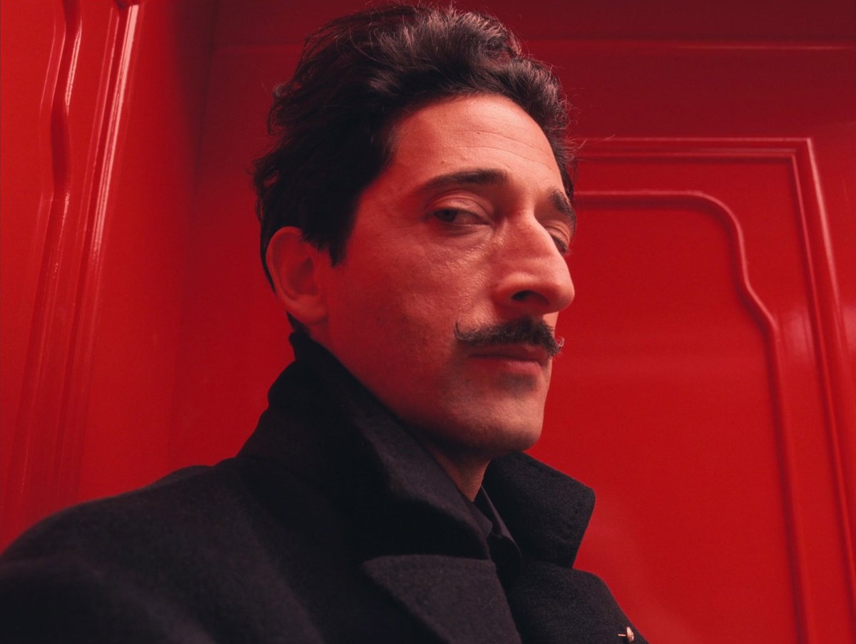 Adrien Brody in una scena di Grand Budapest Hotel.