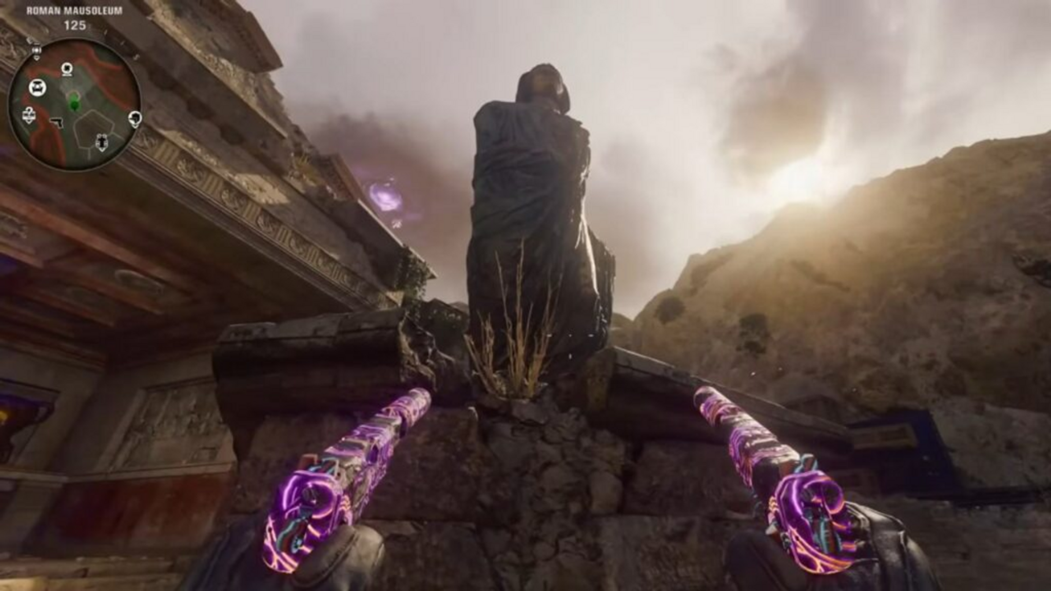 Statua nel sito di scavi su Call of Duty: Black Ops 6 -Zombie