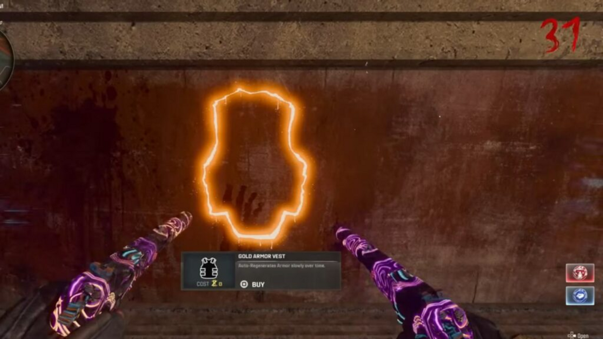 Acquisto della Gold Armor Vest sbloccato su Call of Duty: Black Ops 6 - Zombie