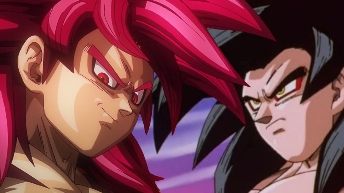 Goku SSJ4 in Dragon Ball DAIMA vs GT