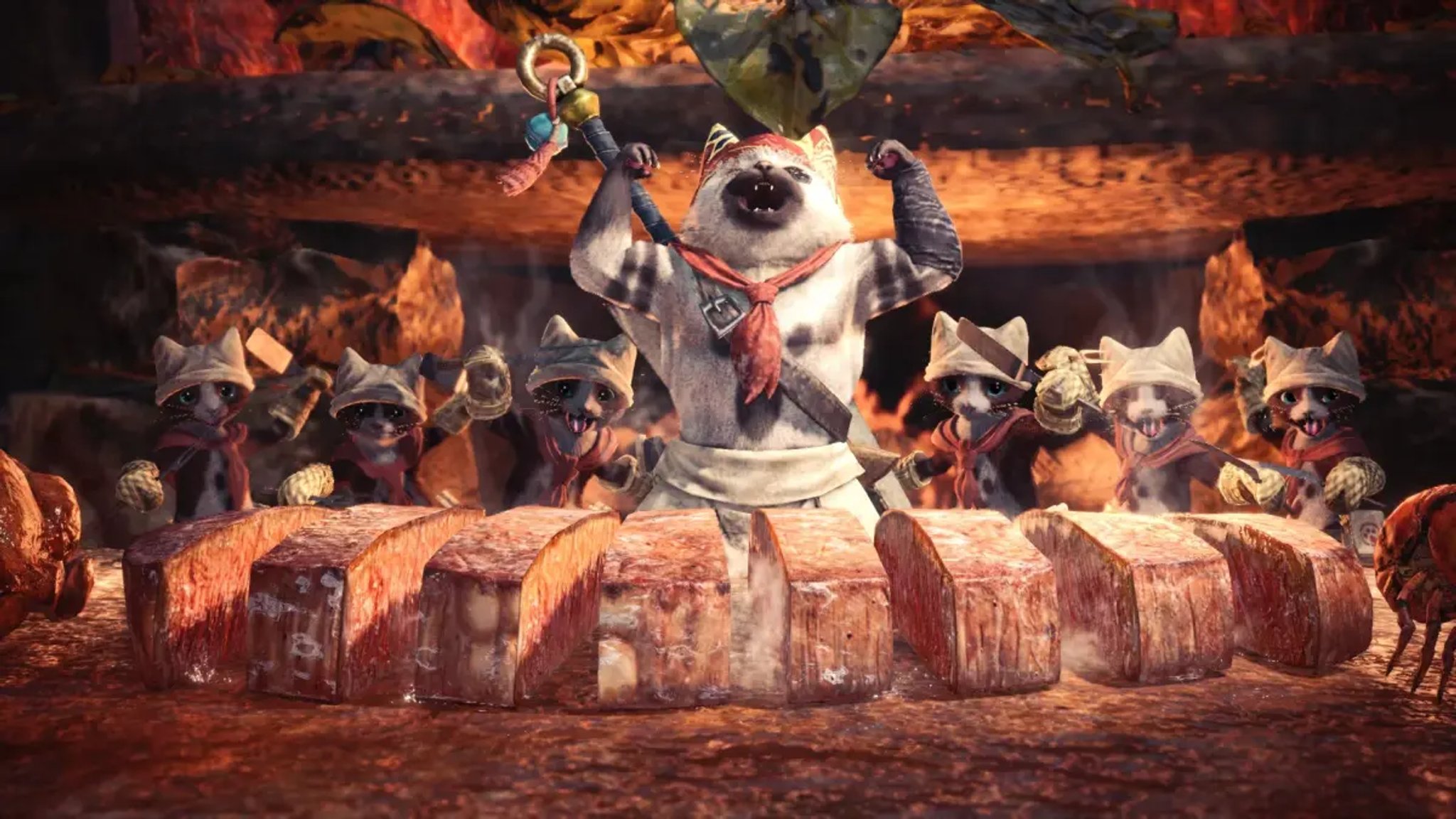 Cuochi felini per piatti sopraffini.