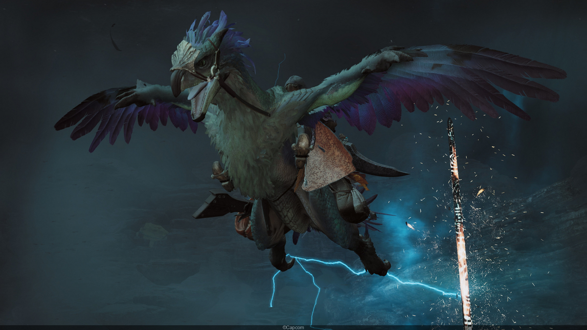 La cavalcatura di Monster Hunter Wilds
