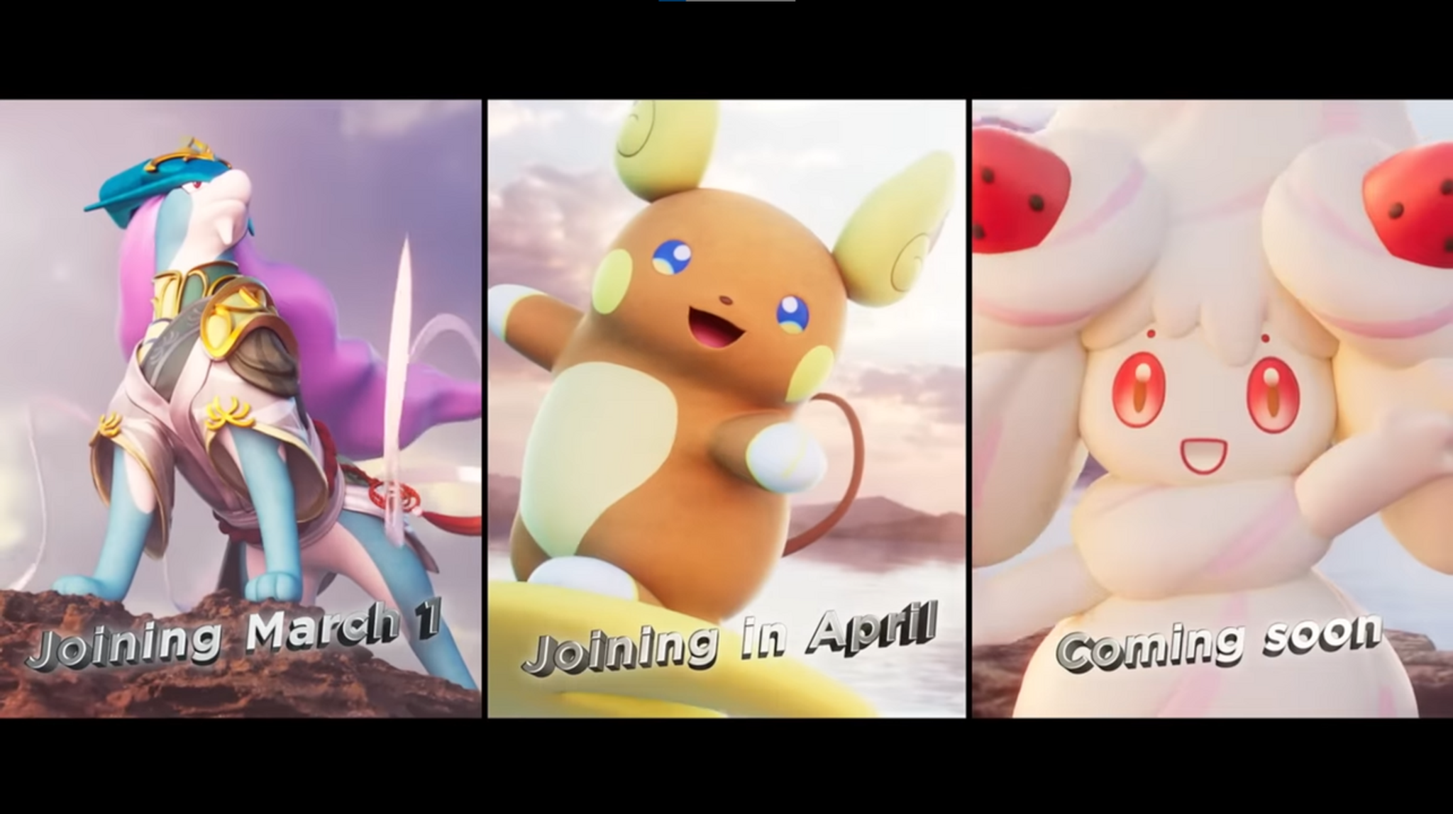 Nuovi personaggi di Pokemon Unite