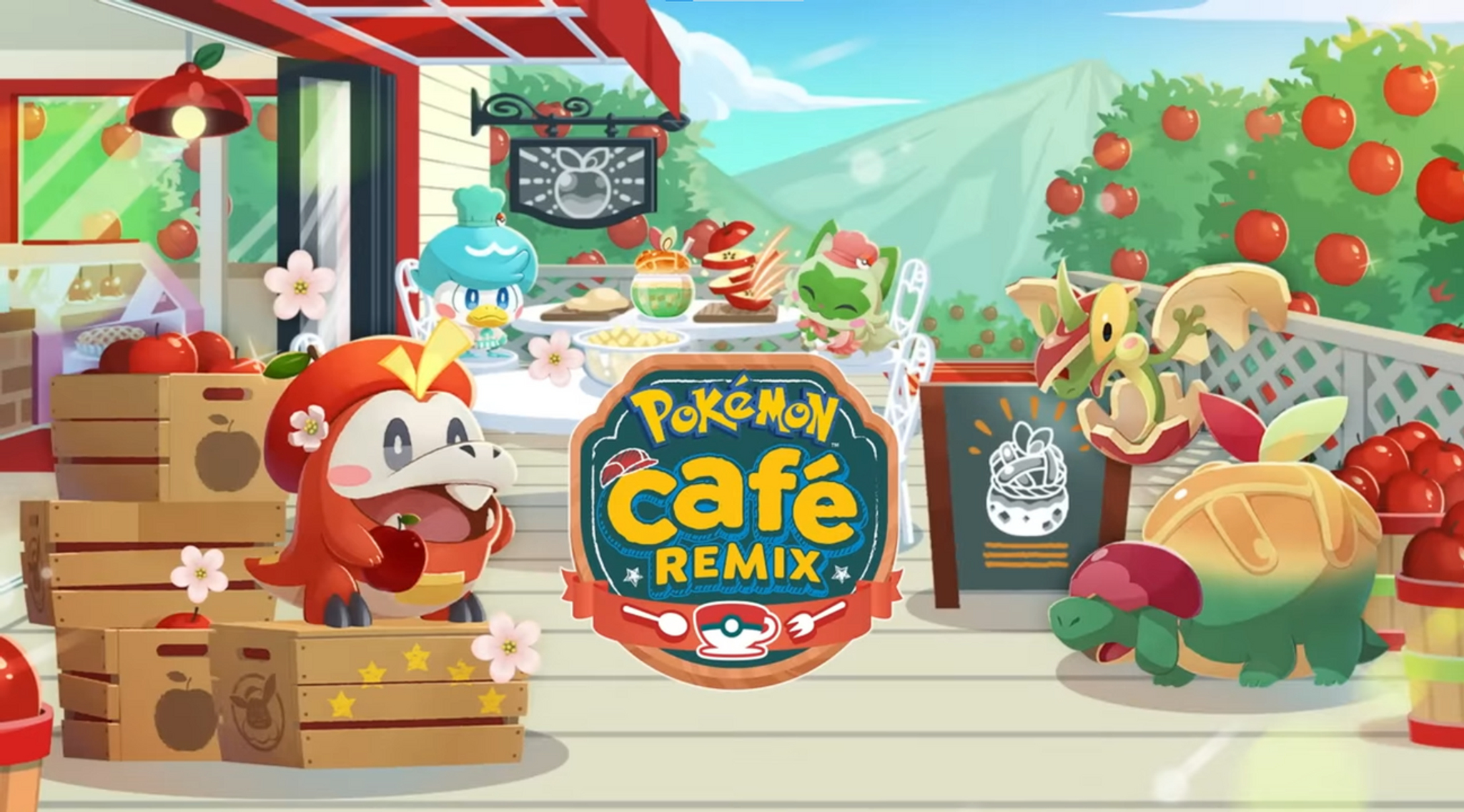 Pokemon Cafè Remix Apple Campain