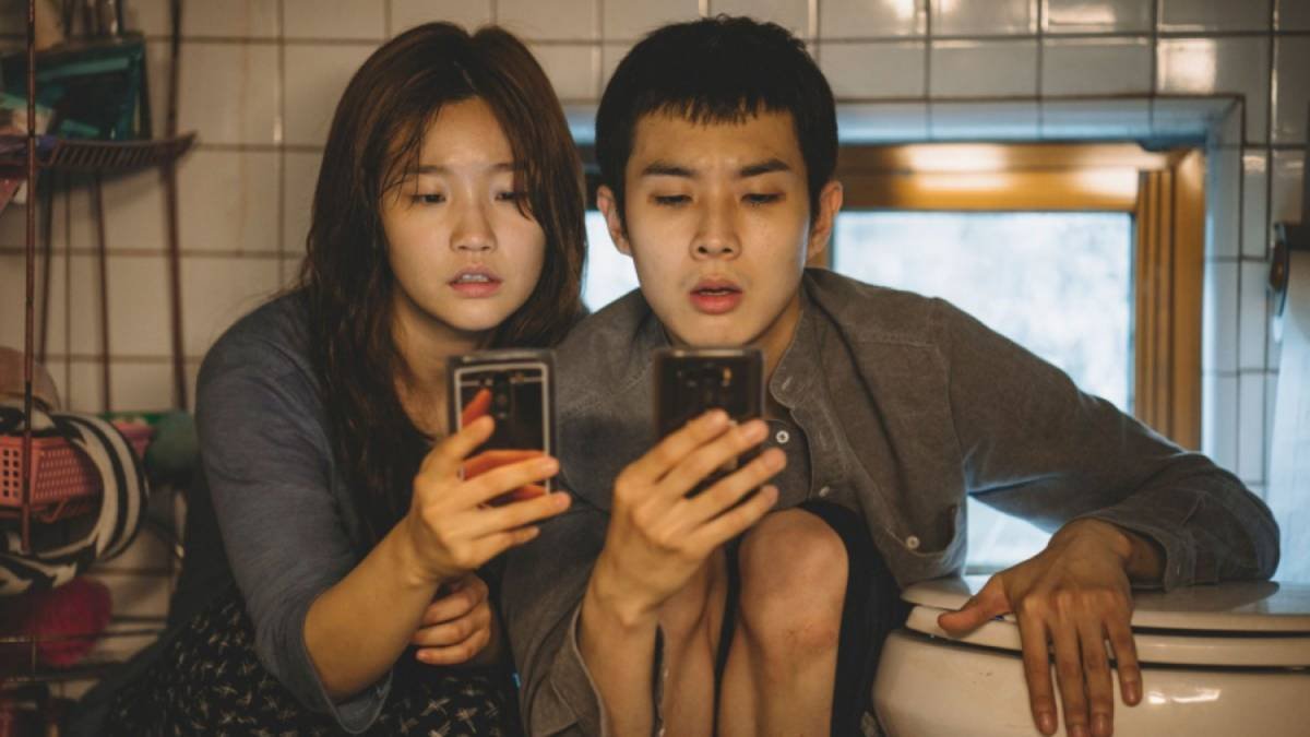 Una scena dal film Parasite