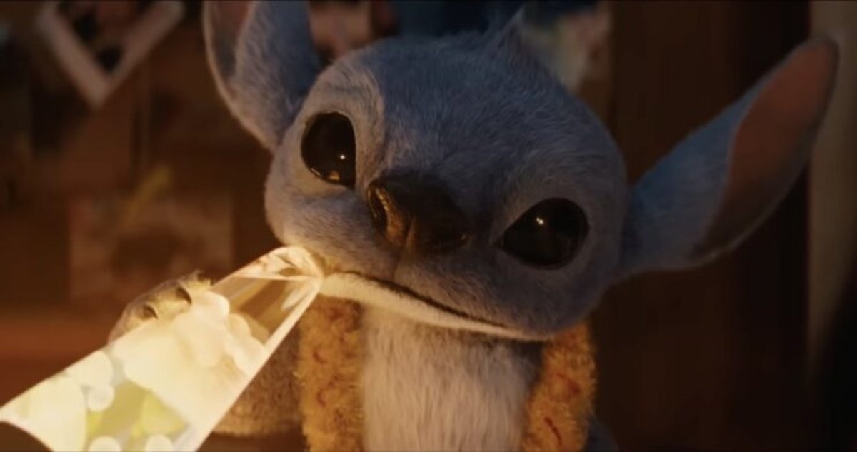 Stitch da un fram del trailer di "Lilo & Stitch"