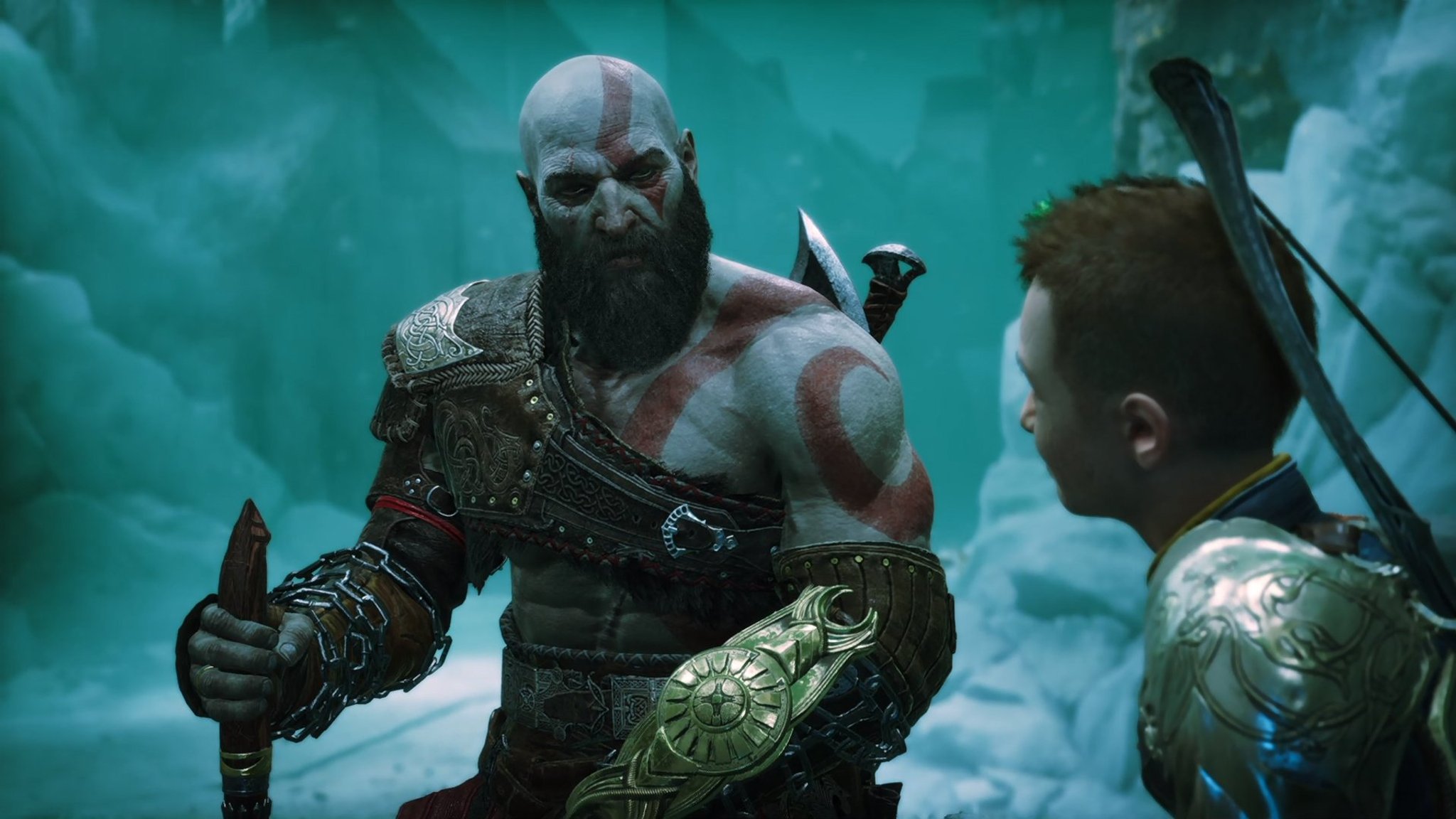 Il rapporto fra Kratos e Atreus sarà messo a dura prova in GoW Ragnarök.