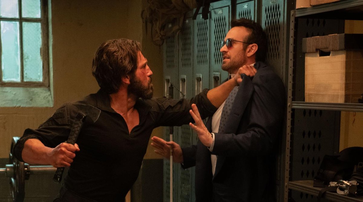 Una scena dal quarto episodio di Daredevil Rinascita.