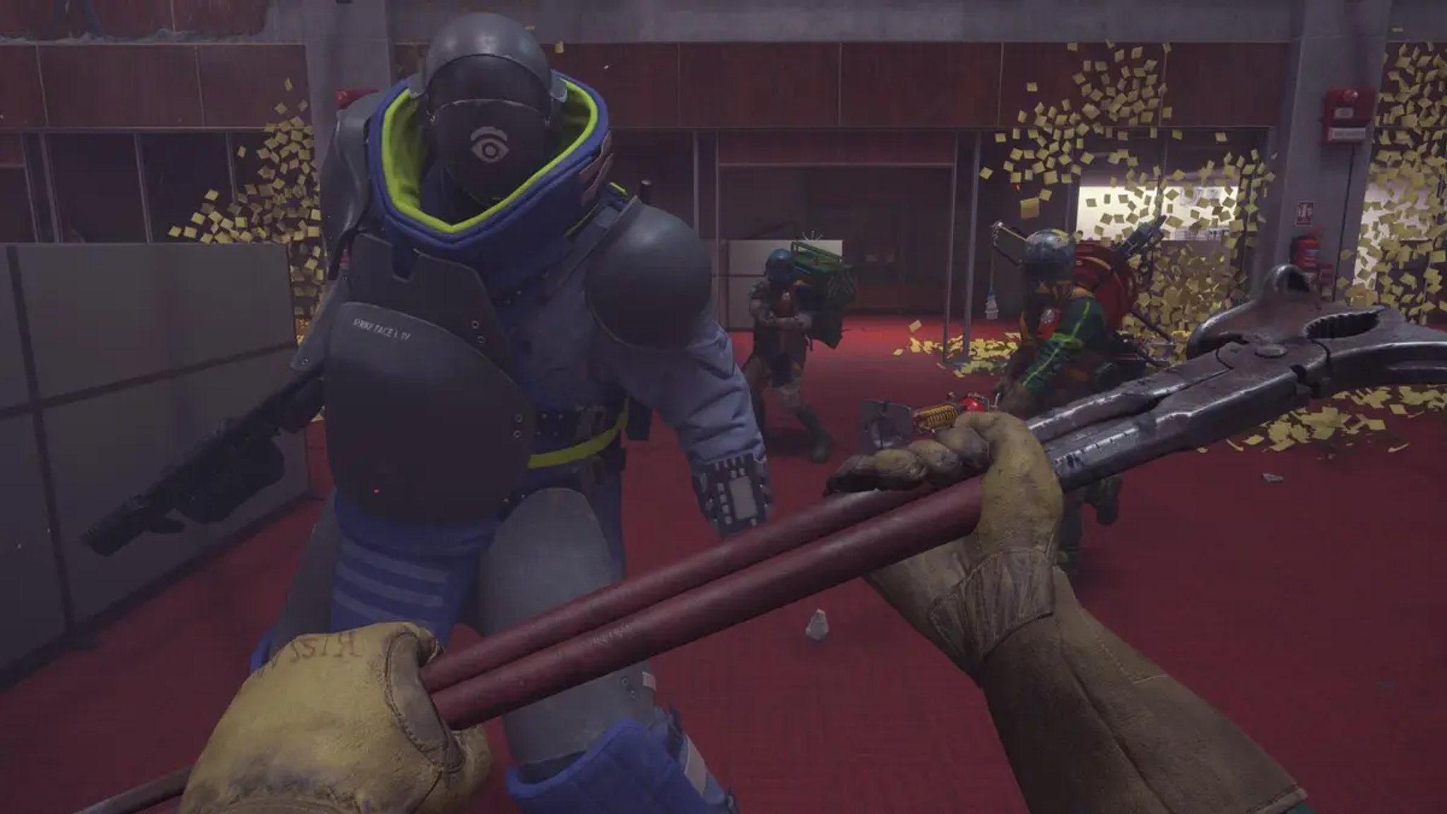 Per l'FBC non conta che tu rimanga in vita, l'importante è completare la missione. E forse neache ai Firebreakers importa sopravvivere.