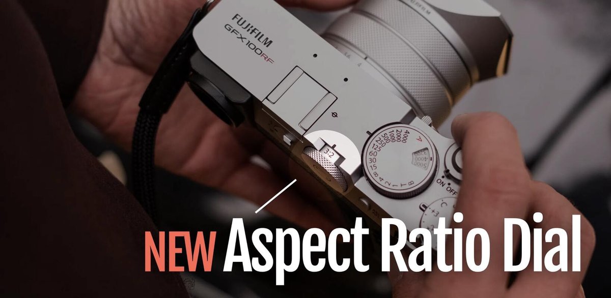 La nuova Fujifilm GFX100RF presentata al X Summit Praga 2025.