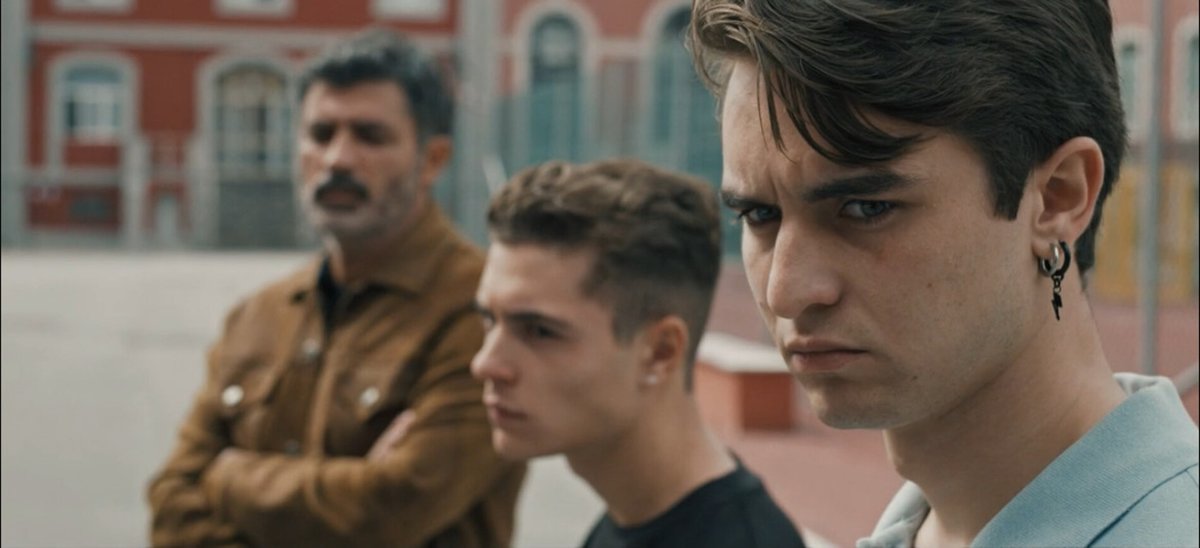 Carmine Recano, Giuseppe Pirozzi e Luca Varone in una scena dell'ultima puntata di Mare Fuori 5.