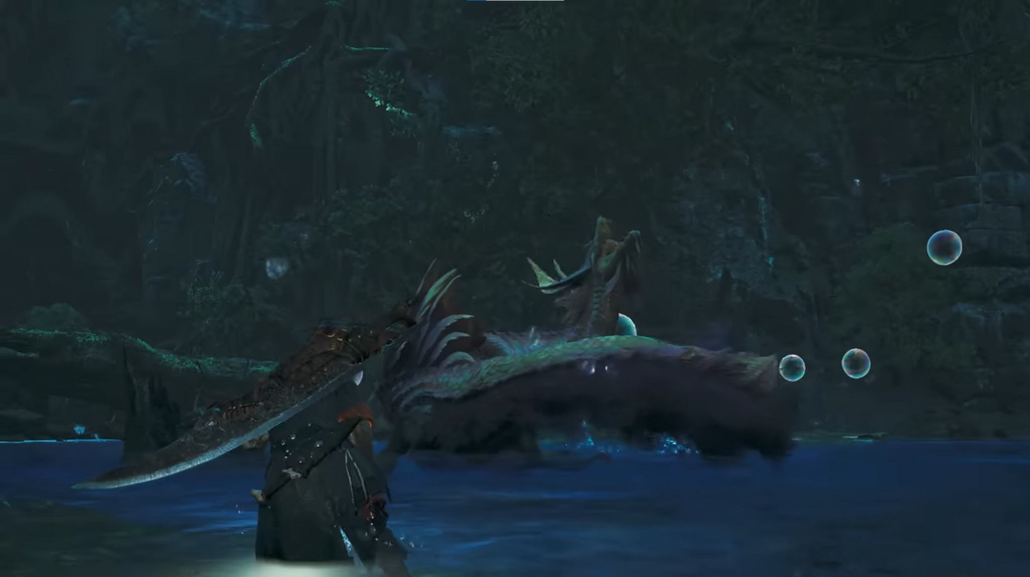 Caccia al Mizutsune su Monster Hunter Wilds