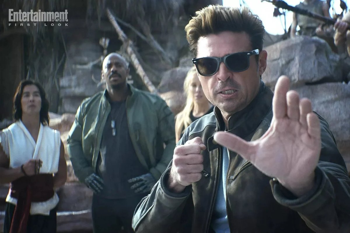 Karl Urban nei panni di Johnny Cage in Mortal Kombat 2.