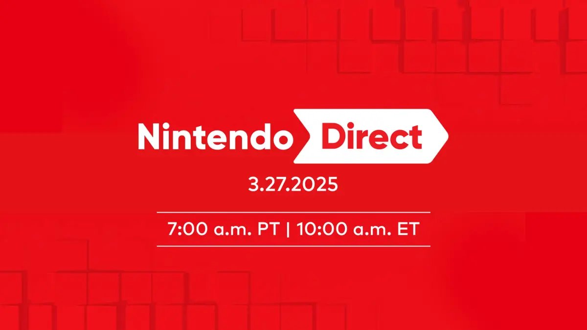 Nintendo Direct 27 Marzo