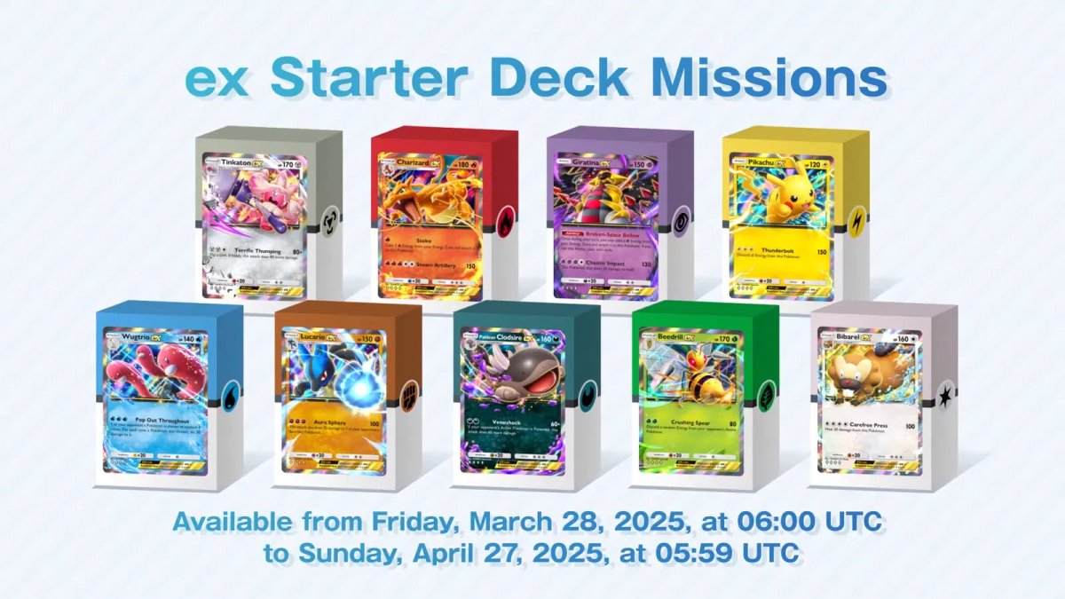 Pokémon TCG Pocket Starter Decks