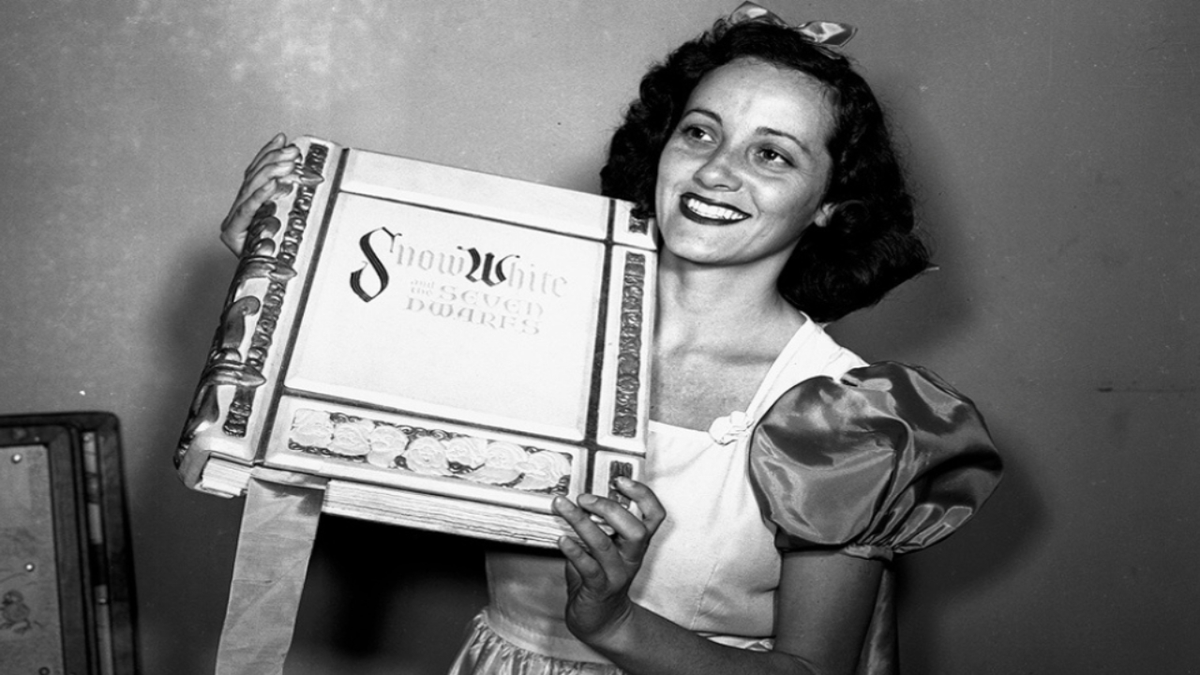 Adriana Caselotti come doppiatrice ufficiale di Biancaneve