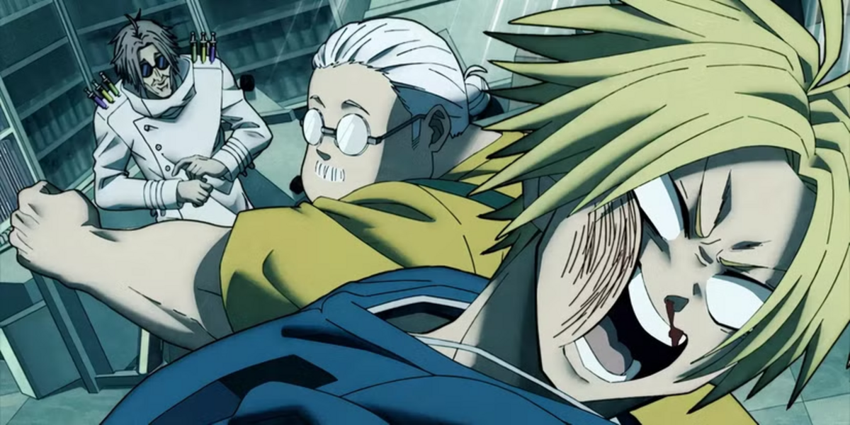 Shin e Sakamoto contro Horiguchi in Sakamoto days.