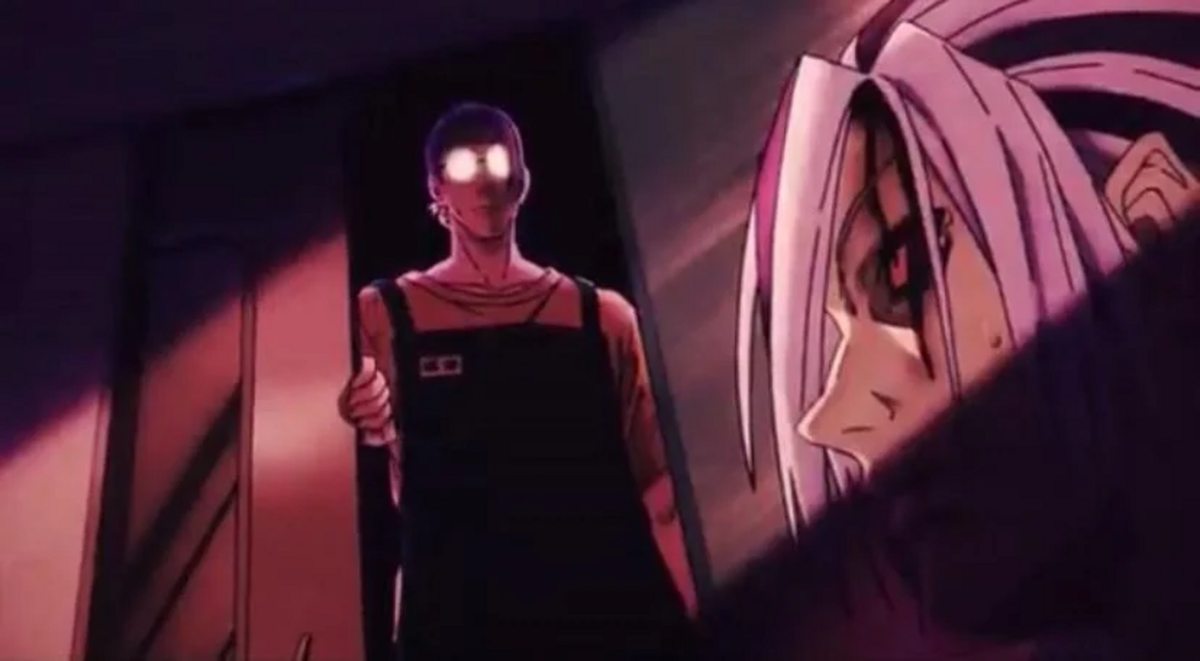 Sakamoto e Kashima durante il duello in Sakamoto Days.