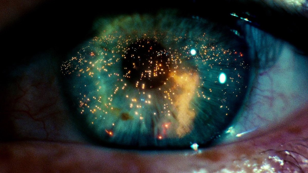 Una scena da Blade Runner.