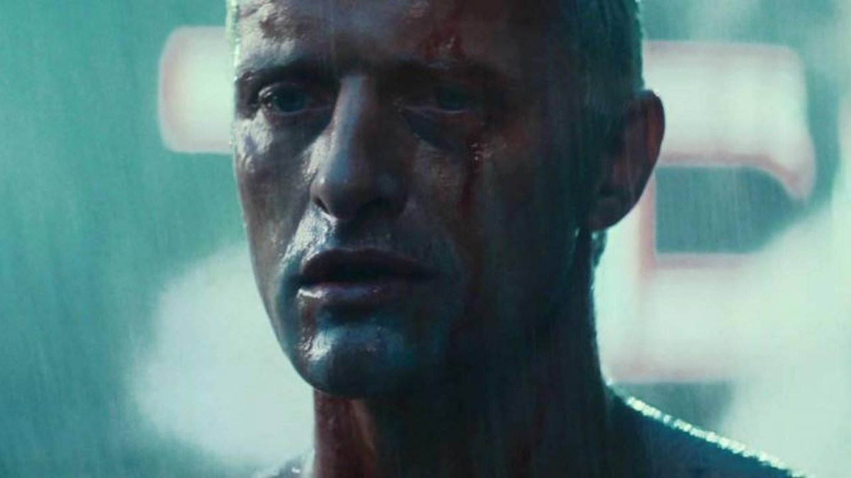 Una scena da Blade Runner.