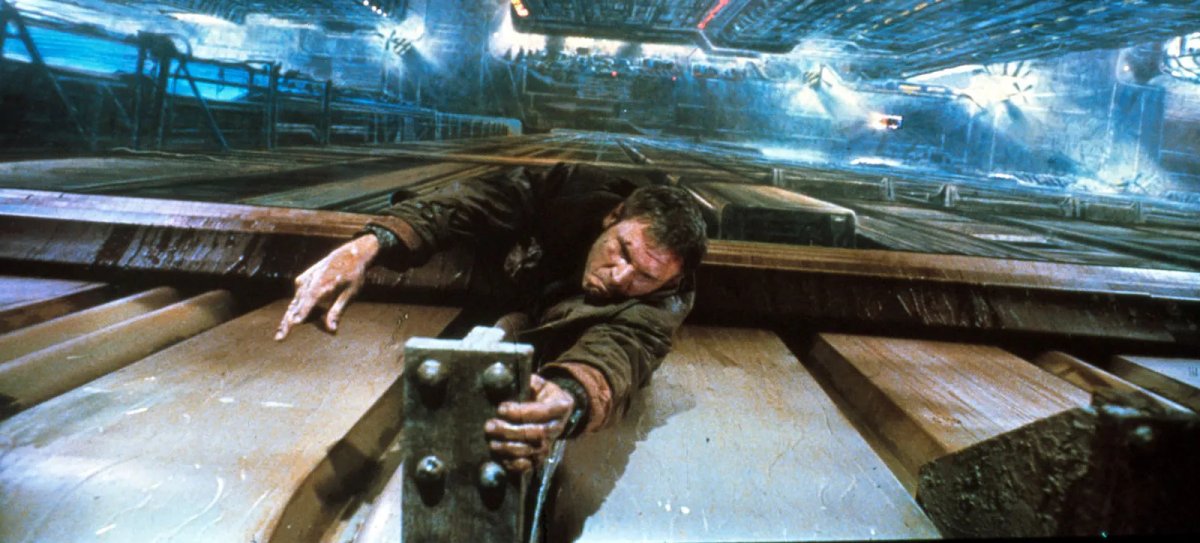 Una scena da Blade Runner.