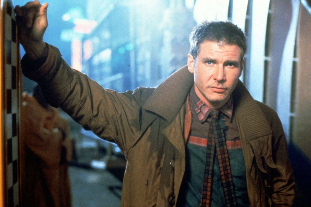Una scena da Blade Runner.
