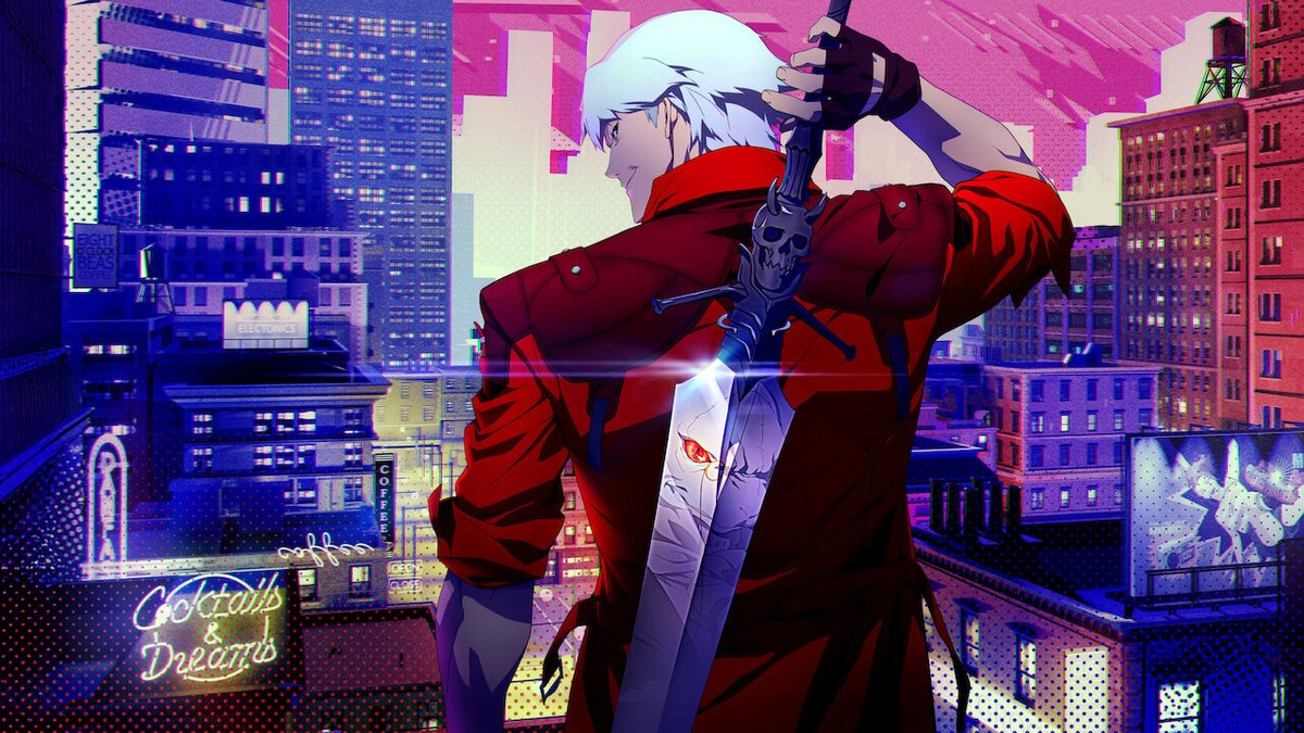 Una scena da Devil May Cry, la serie Netflix.