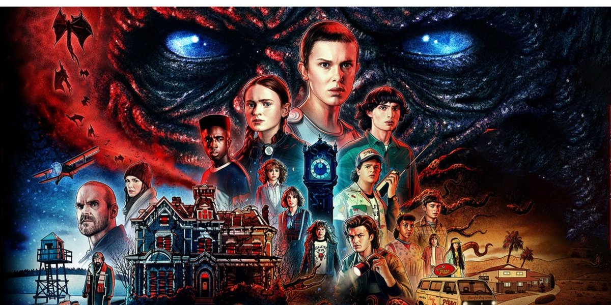 La locandina di Stranger Things 5.