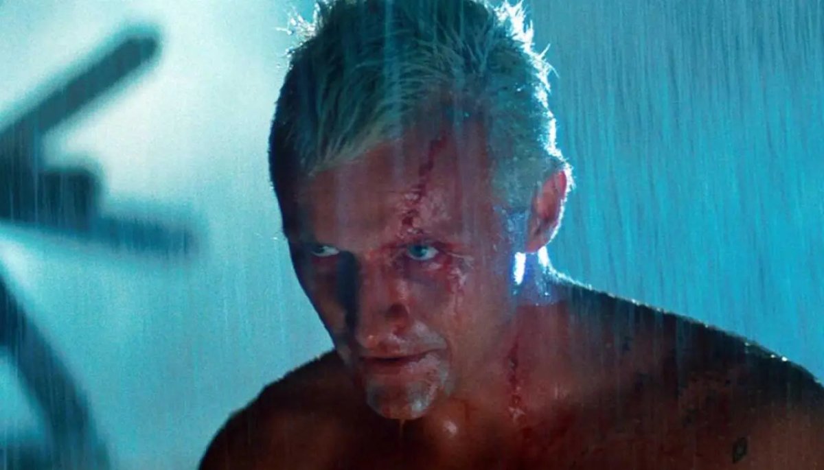 Una scena da Blade Runner.