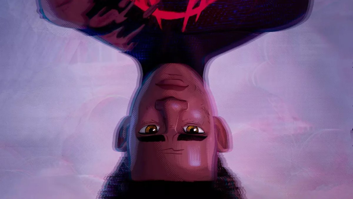 Una scena dal film, Spider-Man: Beyond the Spider-Verse.