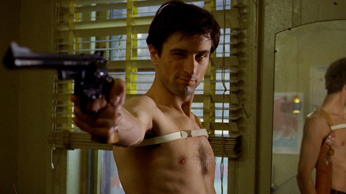 Una scena dal film, Taxi Driver.