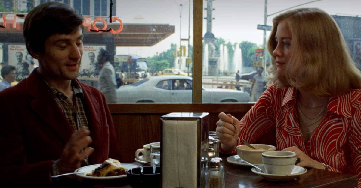 Una scena dal film, Taxi Driver.