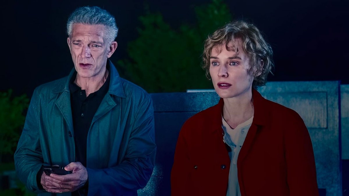 Vincent Cassel e Diane Kruger in The Shrouds