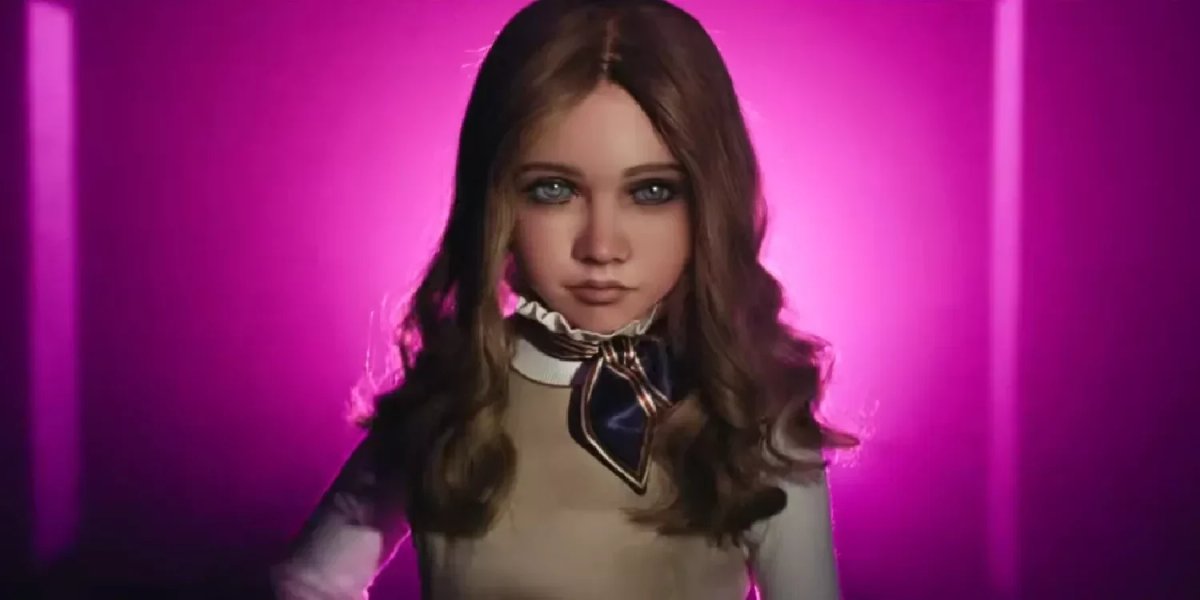 Una scena dal trailer del film, M3GAN 2.0