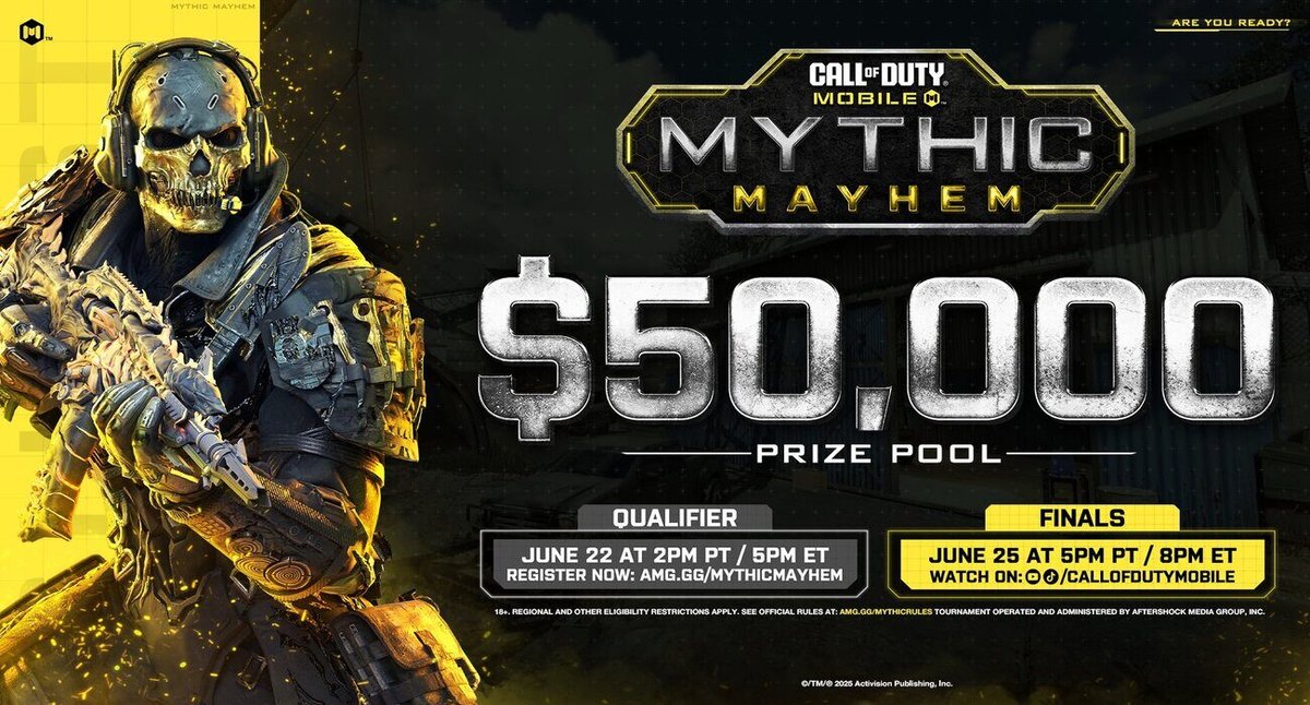 Mythic Mayhem: in arrivo il torneo definitivo di Call of Duty Mobile Mythic Mayhem: in arrivo il torneo definitivo di Call of Duty Mobile