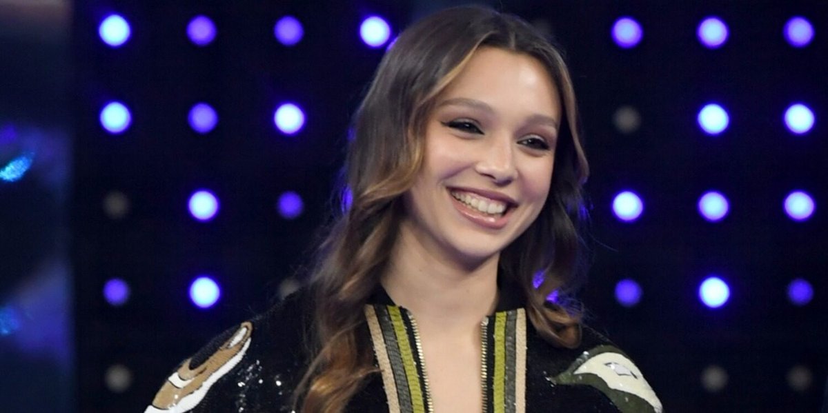Sarah Toscano a Sanremo (Rai 1).