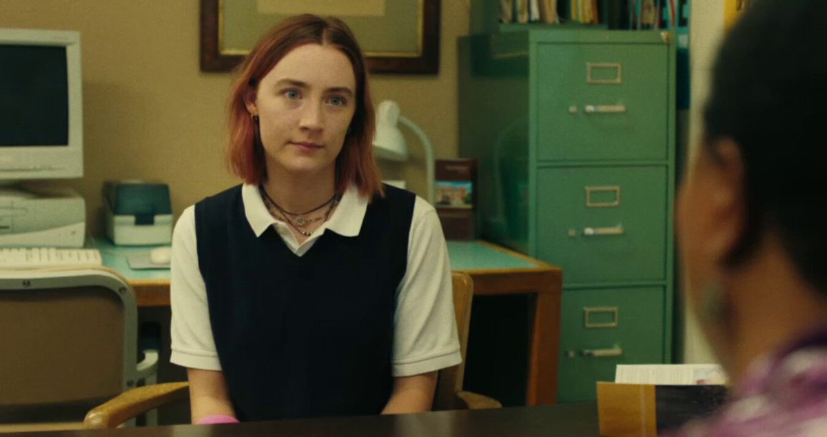 Una scena dal film, Lady bird.