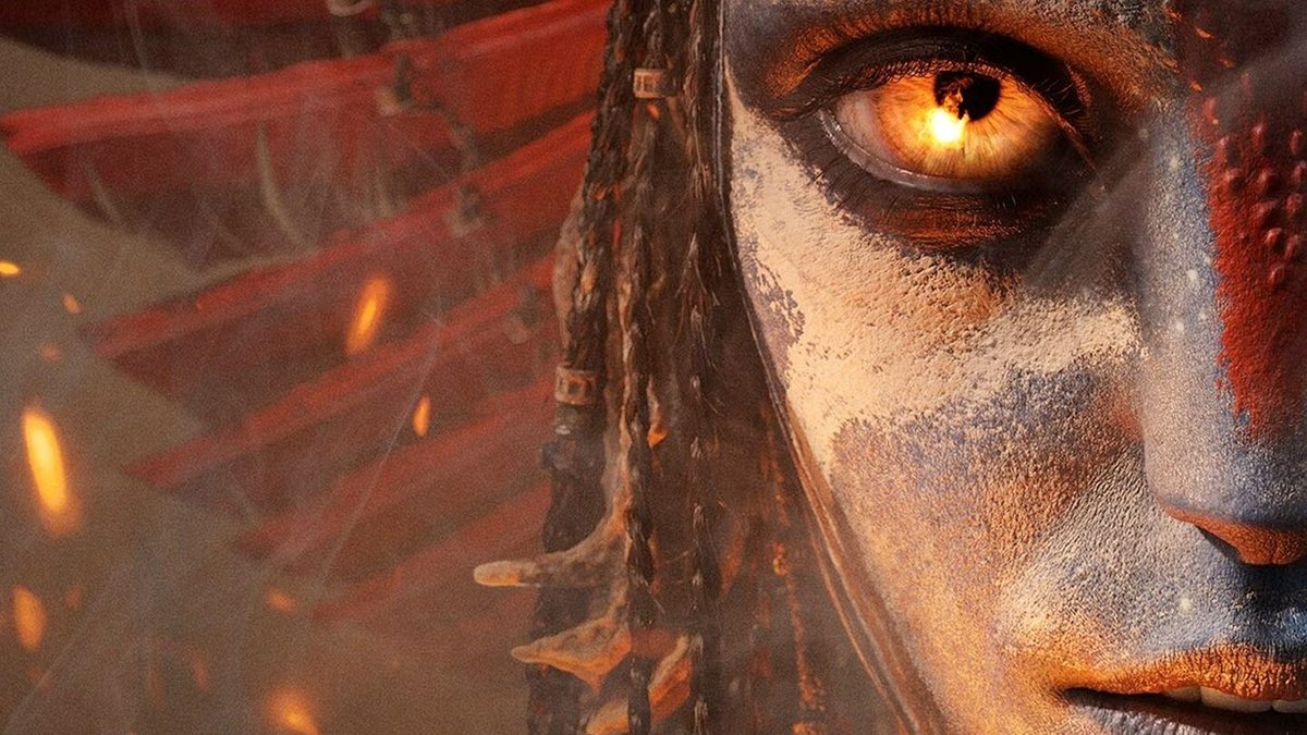 Il primo poster di Avatar: Fire and Ash.
