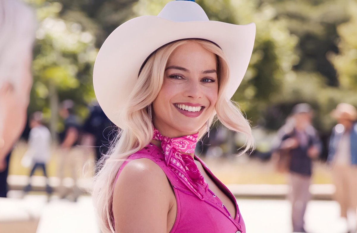 Margot Robbie in Barbie.