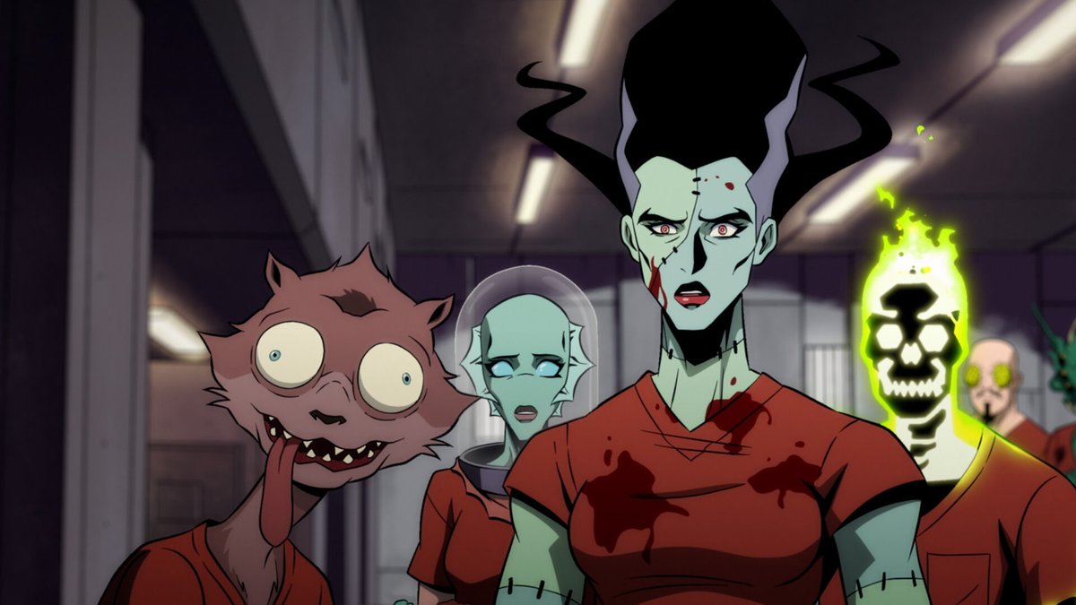 Una scena dalla serie DC, Creature Commandos.