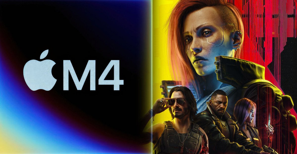 Poster per l'arrivo di Cyberpunk su macOS