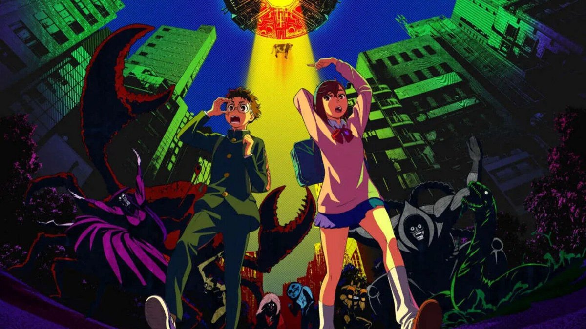 Un'immagine dall'anime, DanDaDan.
