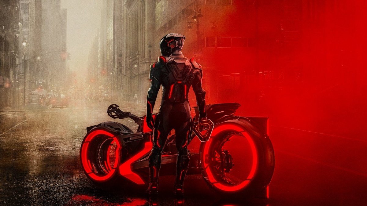 Un frame dal nuovo TRON: Ares.