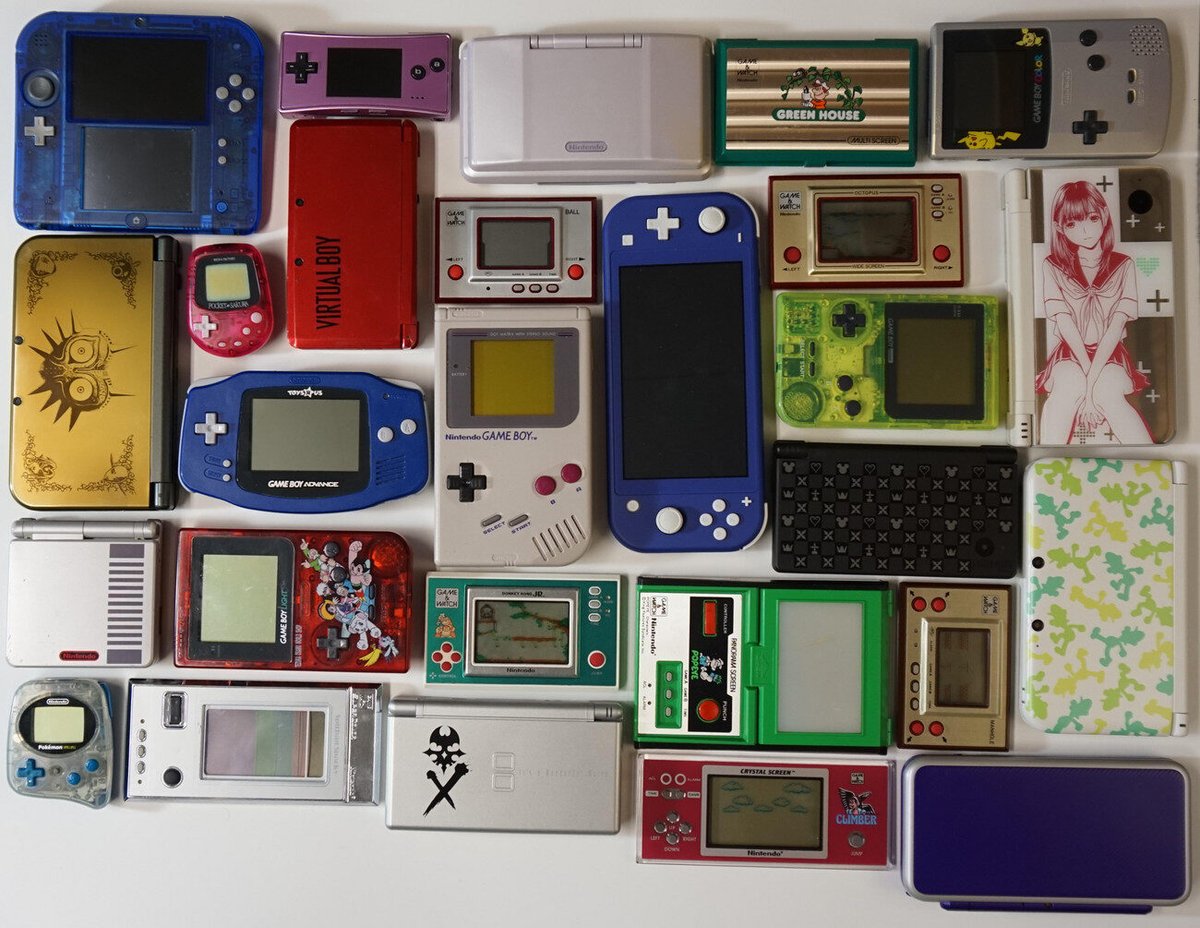 Collezione di Varie Console Nintendo